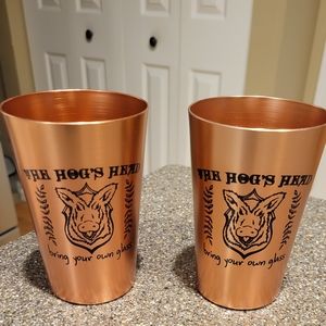 NEW!THE HOGS HEAD GLASSES
